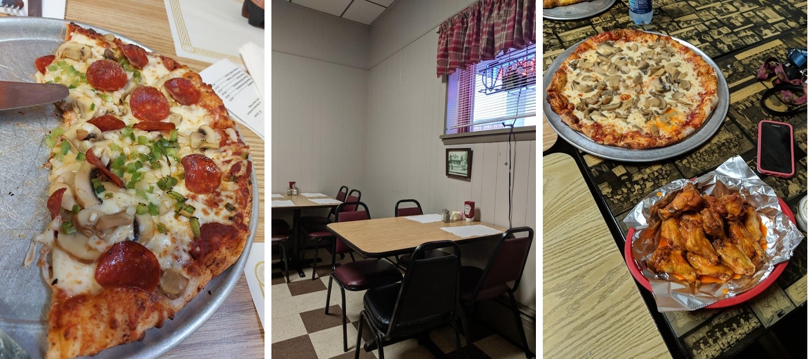 D J's Pizza Menu